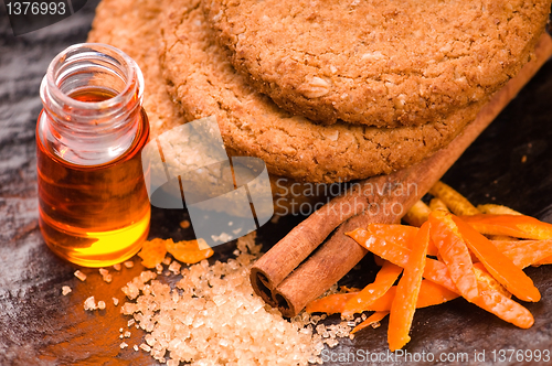 Image of Cookies with cinnamon and orange