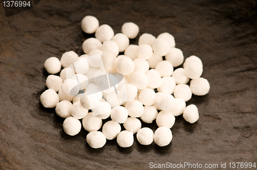 Image of white tapioca pearls