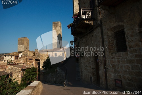 Image of san gimignano tuscany italy 