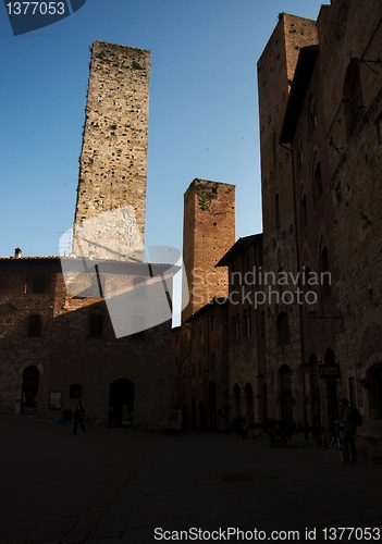 Image of san gimignano tuscany italy 