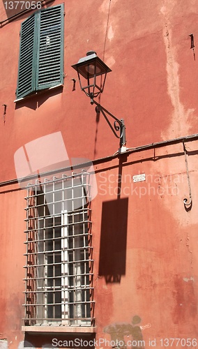 Image of Bologna streets in europe vacation