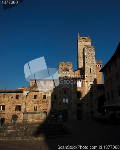 Image of san gimignano tuscany italy 