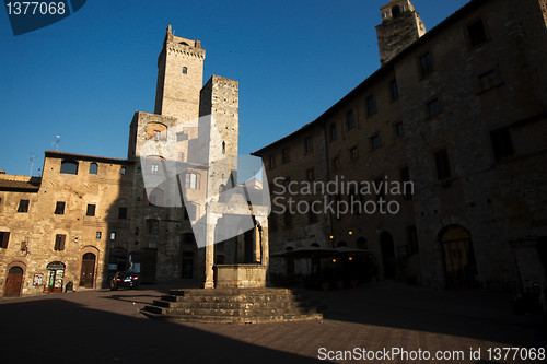 Image of san gimignano tuscany italy 