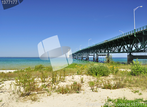 Image of Lake shore of Mackinac 