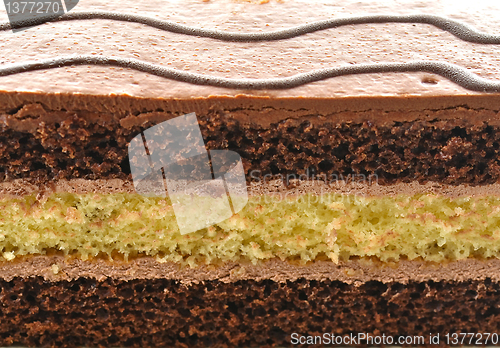 Image of chocolate  cake