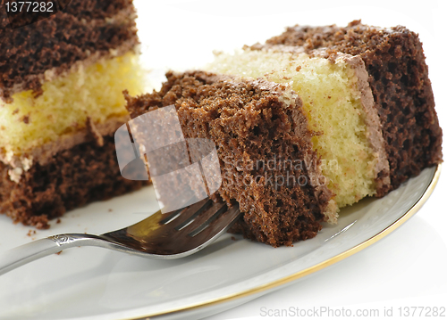 Image of chocolate  cake