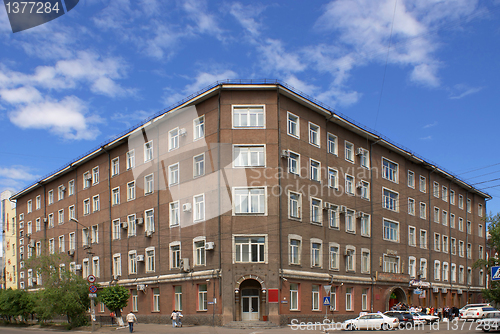 Image of Corner building.
