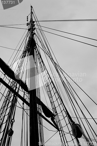 Image of Rig of sailing ship