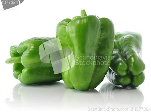 Image of sweet green pepper 