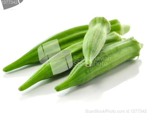 Image of fresh okra 