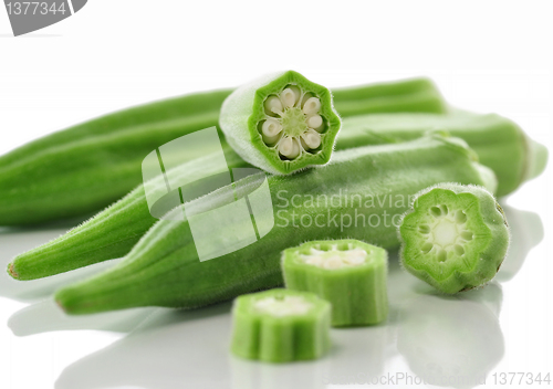 Image of fresh okra