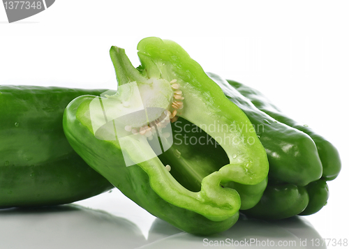 Image of sweet green pepper 