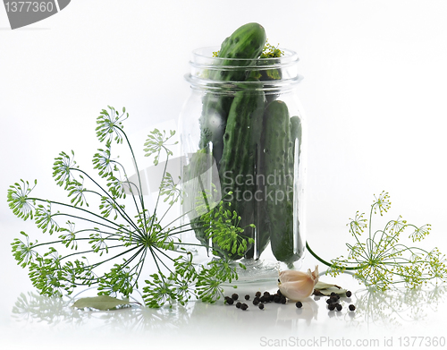 Image of Pickle ingredients