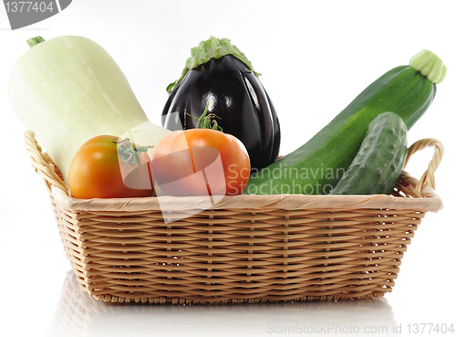 Image of fresh vegetables 