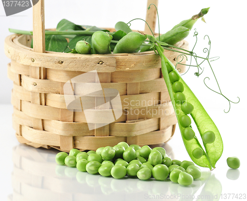 Image of fresh peas