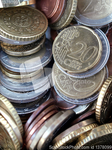 Image of Euro coins