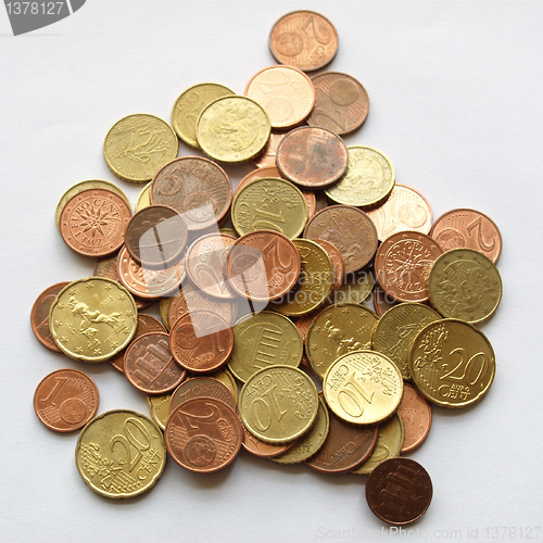 Image of Euro coins