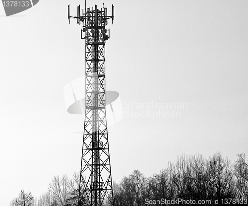 Image of Telecommunication aerial tower