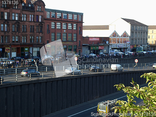 Image of People waiting for the Pope