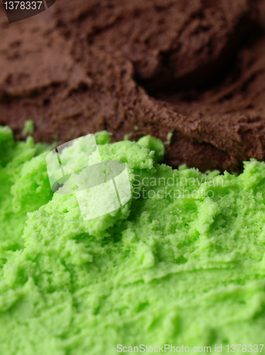 Image of Mint chocolate ice cream