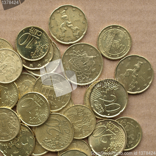 Image of Euro coins