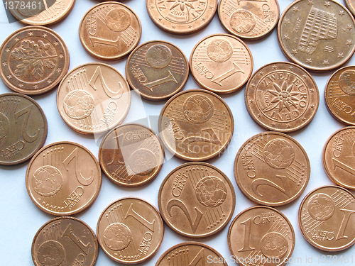 Image of Euro coins