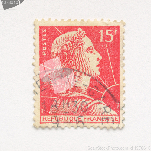 Image of French stamp