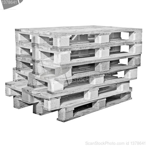 Image of Pallets isolated