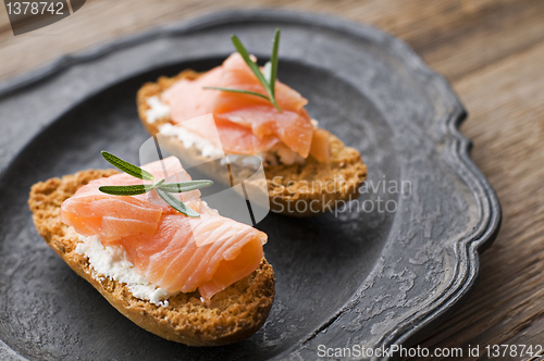 Image of Salmon snack