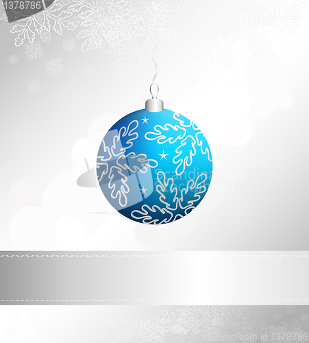 Image of Christmas vector ball