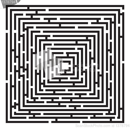 Image of 2D maze