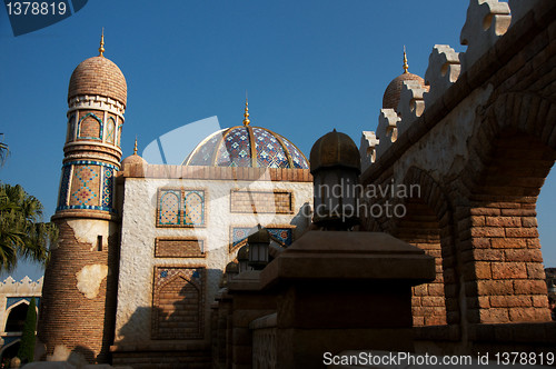 Image of Disney sea attractions in Tokyo