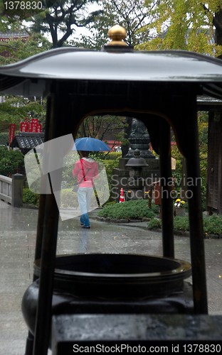 Image of Asakusa temple in Tokyo