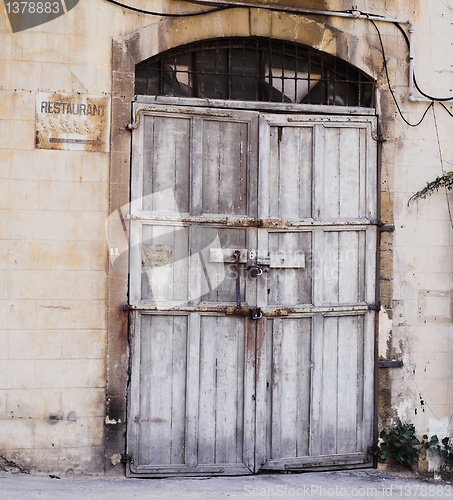 Image of Closed restaurant in Jaffo