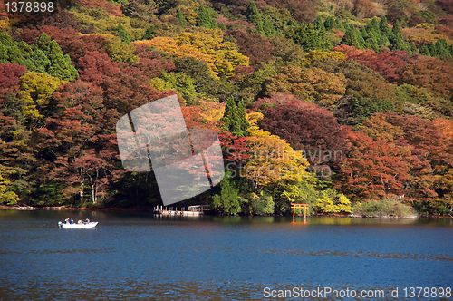 Image of Ship trip in ashi lake, Japan