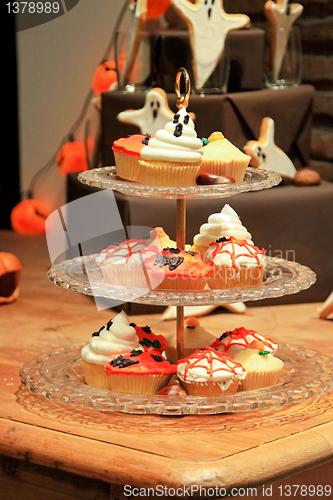 Image of Halloween cupcakes