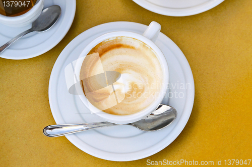 Image of Coffee late