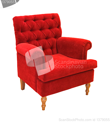 Image of Red armchair