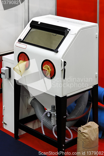 Image of Sand blasting cabinet