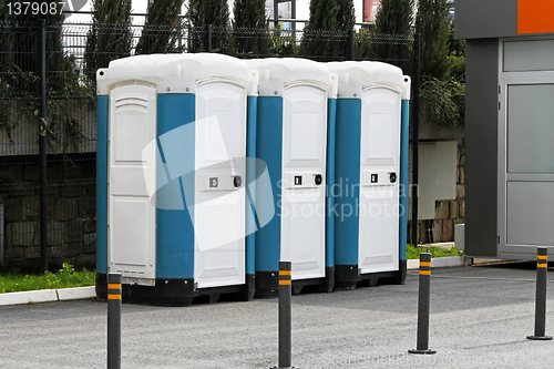 Image of Mobile toilet cabins