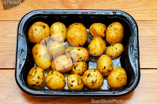 Image of Microwave potatoes
