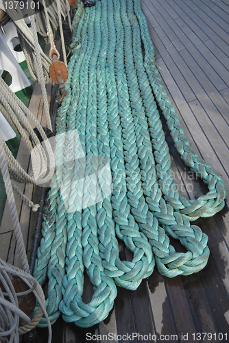 Image of Rope On The Deck