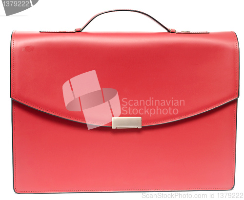 Image of red briefcase