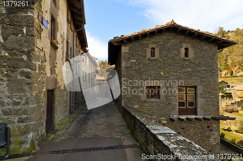 Image of Rupit, tipical village in Catalonia, Spain