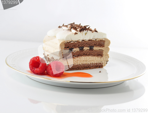 Image of cappuccino cream cake