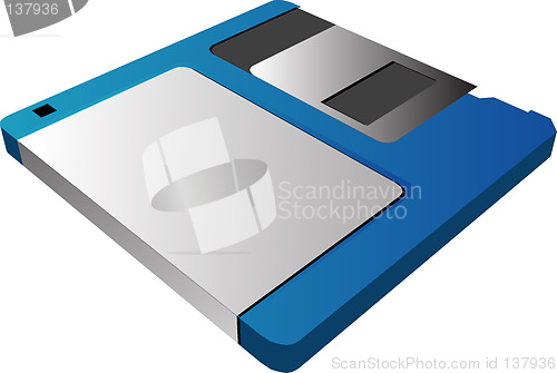 Image of 3 1/2" floppy diskette