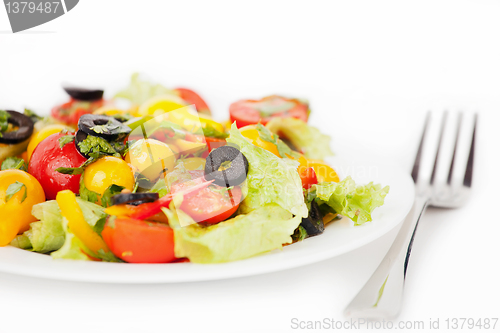 Image of Fresh vegetable salad
