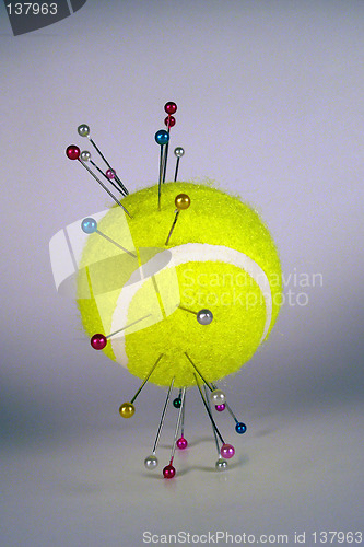 Image of pins on ball vice versa