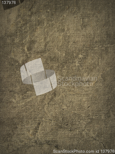 Image of Abstract wrinkled canvas pattern