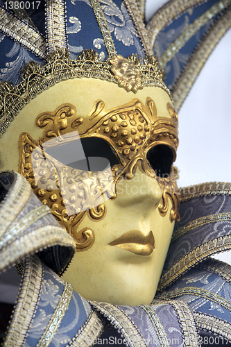 Image of Traditional venetian carnival mask. Venice, Italy